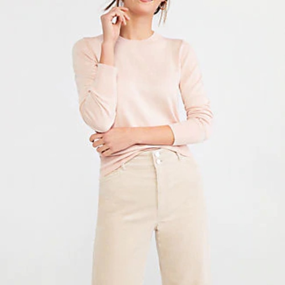 Pink Ann Taylor Crewneck Sweater
